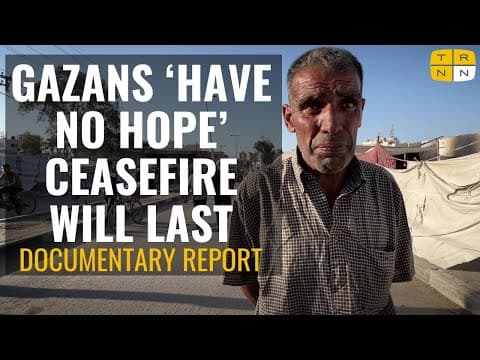 For Gazans, ‘there Is No Optimism’ The War Will Actually End