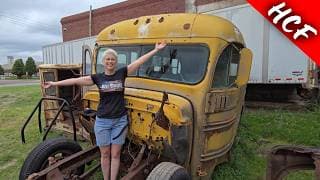 Hot Rod School Bus Begins