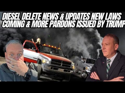 Diesel Delete News, More Pardons & Changes Coming