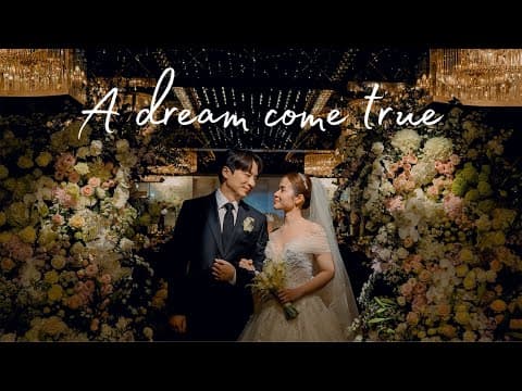 From First Kiss To ‘i Do’ 💍 | Wedding Celebration In Korea