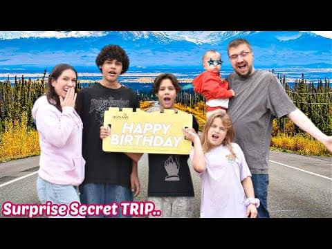We Surprised Our Sons With A Secret Trip!