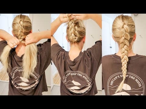 How To Dutch Braid Tutorial For Beginners! Follow Along