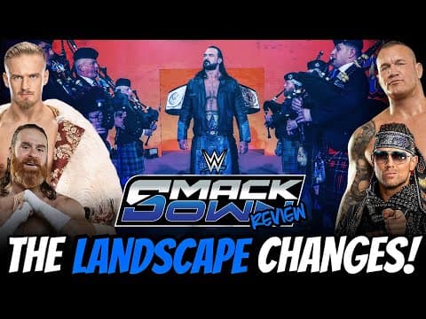 Wwe Smackdown 1/16/26: Drew Mcintyre Goes Full Heel During Wwe Title Celebration!