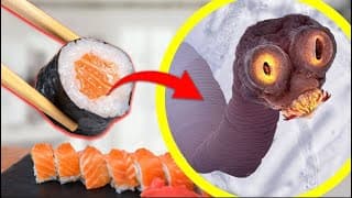 Sushi Worms Are Eating You! (real Parasite)