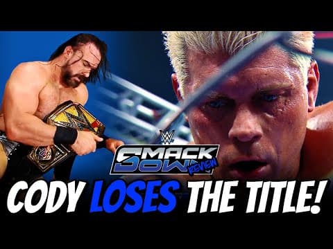 Wwe Smackdown 1/9/26 Review: Drew Mcintyre Finally Wins The Wwe Title In Three Stages Of Hell!