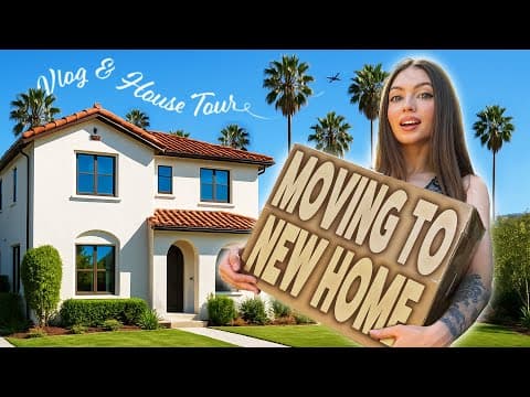 I Finally Moved Into My Dream Home | Moving Vlog And House Tour