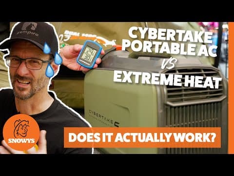 Camping In A Heatwave - Cybertake Portable Ac Test