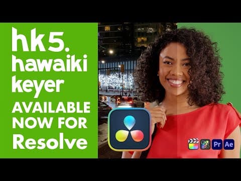The Best Keyer For Davinci Resolve