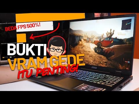 Ini Dia Bukti Vram Gede Itu Penting! | Msi Crosshair 16 Hx Ai D2xw