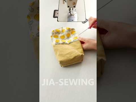 Simple Pouch💰✨ | DIY | Quick Sewing Tips No.345