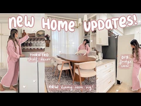 FUN HOME UPDATES! furniture delivery, new room makeover + the PERFECT rug!