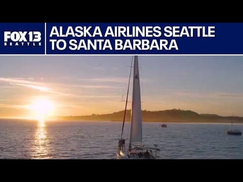 Alaska Airlines Launches Nonstop Seattle-to–santa Barbara Flights