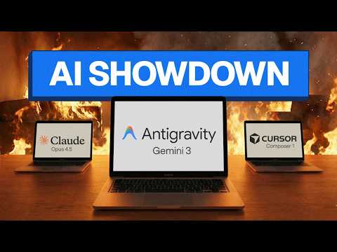 Which Ai Codes Best? Gemini 3 Pro, Opus 4.5 And Composer 1 Tested!