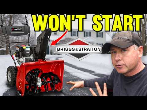 How-to Replace The Carburetor On Your Snowblower With A Briggs & Stratton Engine