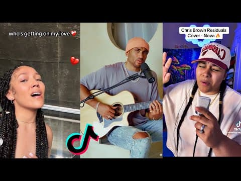 Chris Brown - Residuals Tiktok Covers Compilations