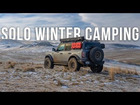Freezing Weather Overland Camping In The Oregon Owyhees