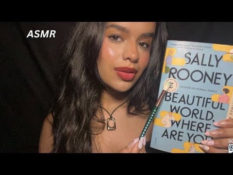 Asmr~ Brain Melting Tracing, Mouth Sounds, Tapping + More