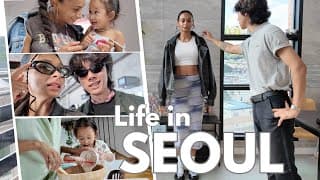 Korean Husband Styling My Outfits, Costco Haul, Sourdough Bread & Shopping In Seongsu | Seoul Vlog