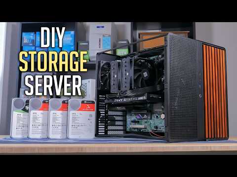 Building An Epic Diy Storage Server! (2025)