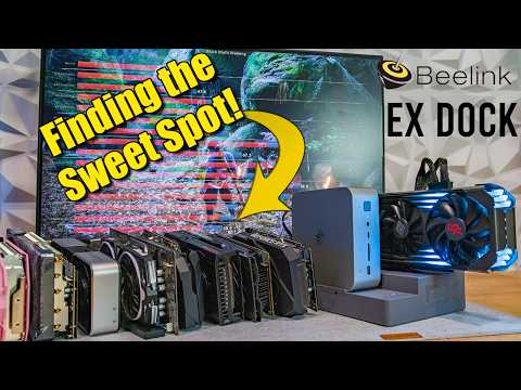 Beelink Ex Egpu Dock, 10 Graphics Cards Tested!