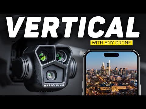 How To Shoot Vertical Video With Any Drone