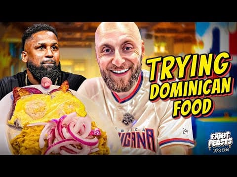 Ufc 324 Fight Feasts: Dominican Food | The Boys In The Back