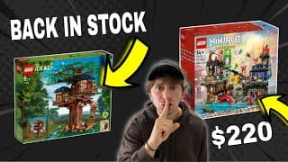 Insane Lego Sale & Retired Sets Back In Stock