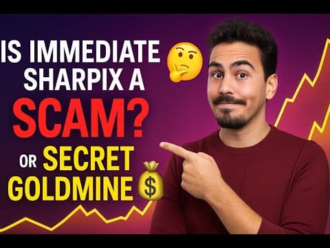 Is Immediate Sharpix A Scam Or Secret Goldmine? 🤔💰 Full Ai Platform Breakdown & Honest Truth!