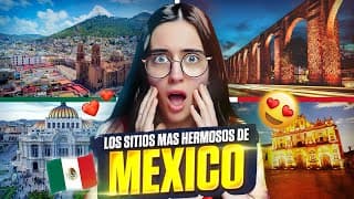 ¿esto Es Real?! 😍 Top 15 Ciudades Más Hermosas De México 😱 #mexico