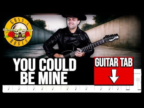 【guns N' Roses】[ You Could Be Mine ]  Cover By Dotti Brothers | Guitar Lesson