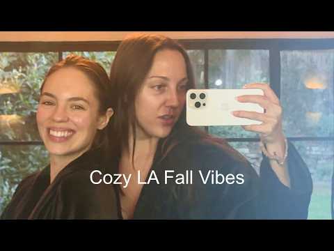Cozy La Fall Vlog | Sundown Activities, Hair Routine, Rainy Days