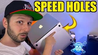 I Drilled A 2015 Macbook Air To Save It From The Trash (cooling Mod, Ssd Upgrade + Mac Os Sonoma)