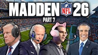 Us Presidents Play Madden 26 (part 7)