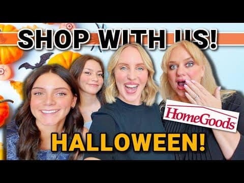 New Halloween Decor Finds At Homegoods! Shop With Us!