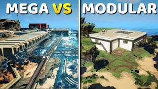 What's Better?! Mega Vs Modular Satisfactory Guided Playthrough