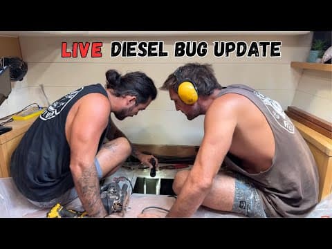 Cutting Open Our Fuel Tank Live For Patreons!