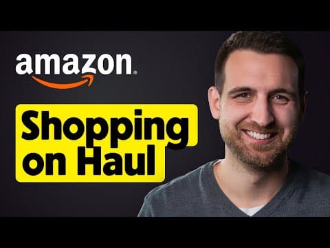 How To Shop Amazon Haul