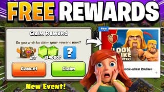14000 Free Gems, Chest Bundle & More Rewards By Supercell In Clash Of Clans!