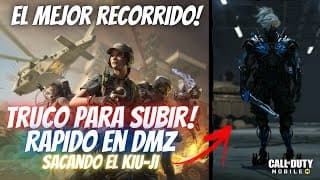 Truco Pa Subir Rapido En Dmz Y Sacar Skin Del Kiu-ji Con Mucho Loot Bueno | Cod Mobile | Rido
