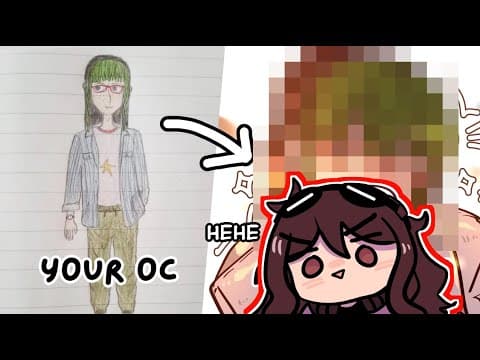 They Had No Idea I'll Draw Their Ocs  |  Ft. Gaomon Pd2200