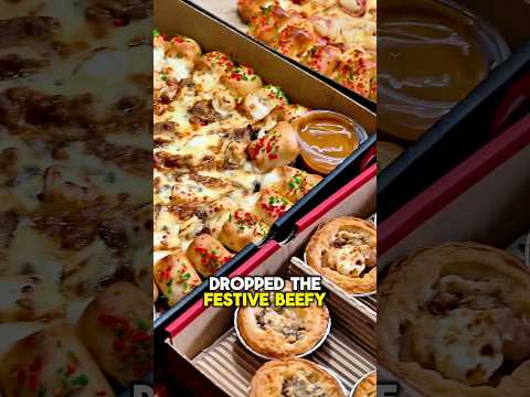 ✨#Pizza with gravy is my new #christmas love🍕 #pizzahut