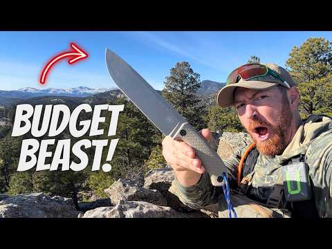 This Massive Survival Knife Can Go Anywhere On A Budget!