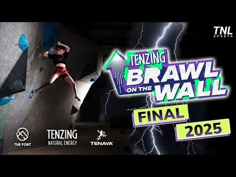 The Tenzing Brawl On The Wall Final 2025 - Live From The Font In Wandsworth, London