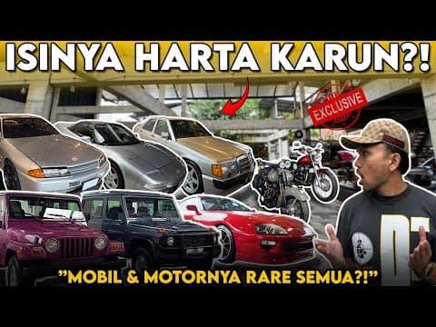 Ketipu Gua Jon‼️ Dari Luar Biasa, Isinya Mobil & Motor Rare Semua⁉️