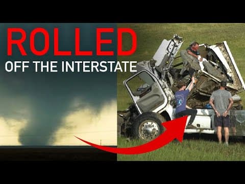 Semi Rolled By Tornado | Grinnell, Ks