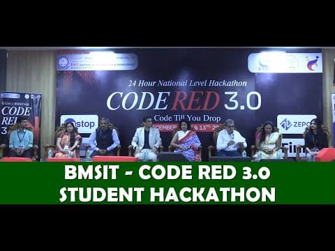 Bms Institute Of Technology & Management - Code Red 3.0 - 24 Hour National Student Hackathon