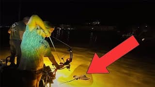 Grandpa Takes The Twins Bowfishing For The First Time! (total Chaos)