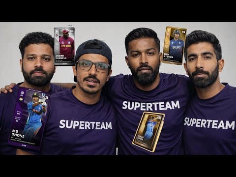 Icc Superteam Cricket - Official Collectible Game | Moments, Cards Game
