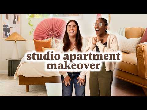 *bright* Basement Studio Apartment Makeover!