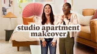 *bright* Basement Studio Apartment Makeover!